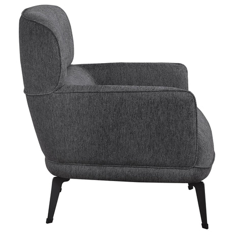 Andrea Grey Heavy Duty High Back Accent Chair by Coaster at Eve Furniture
