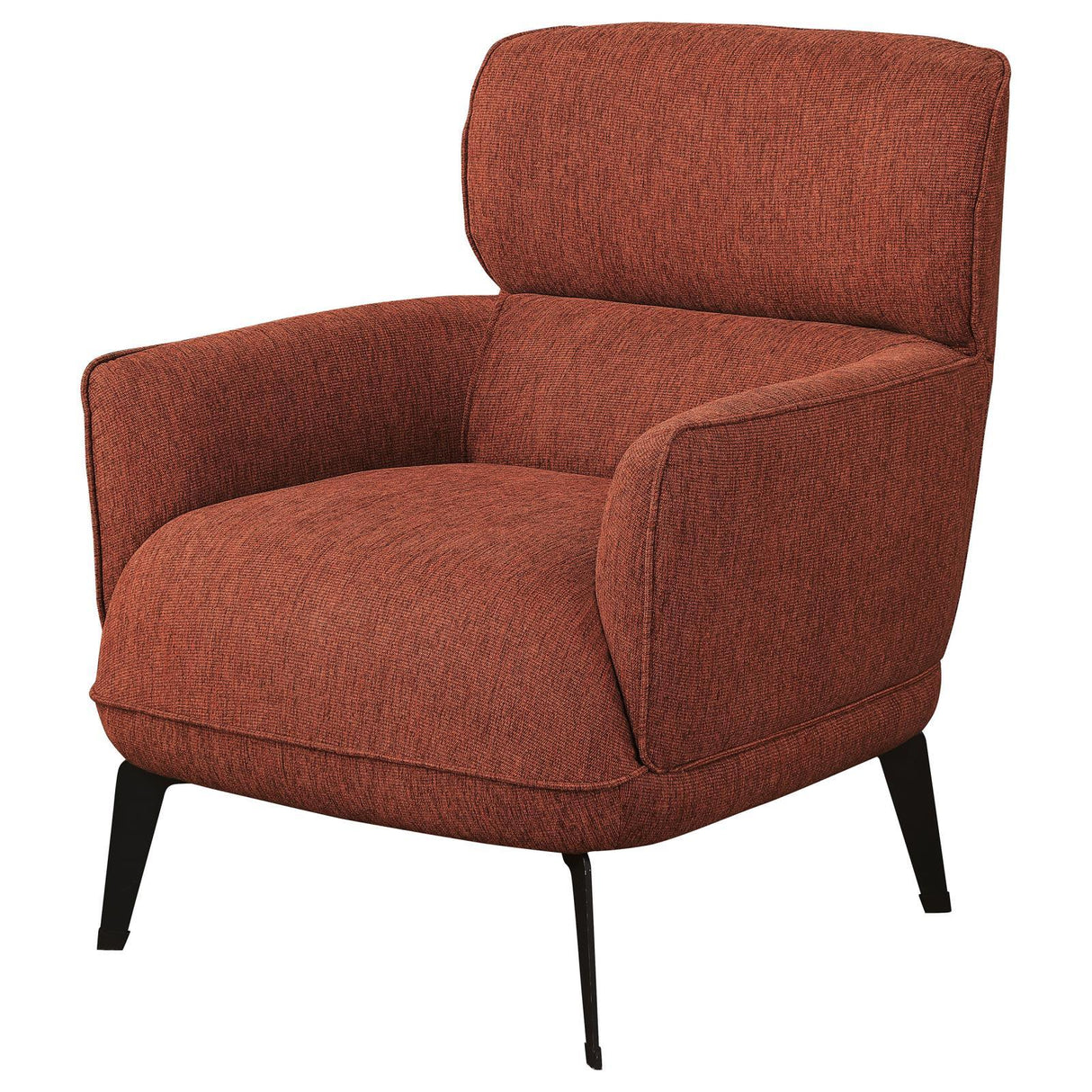 Andrea Orange Heavy Duty High Back Accent Chair by Coaster at Eve Furniture