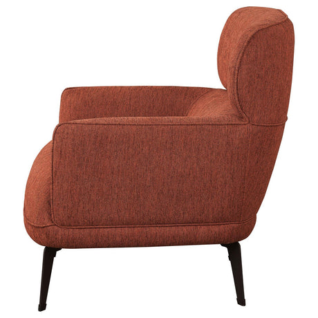 Andrea Orange Heavy Duty High Back Accent Chair by Coaster at Eve Furniture