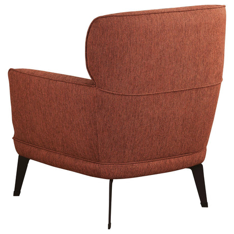 Andrea Orange Heavy Duty High Back Accent Chair by Coaster at Eve Furniture
