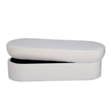 Andrea Performance Velvet Storage Bench (31"-50") by TOV Furniture at Eve Furniture