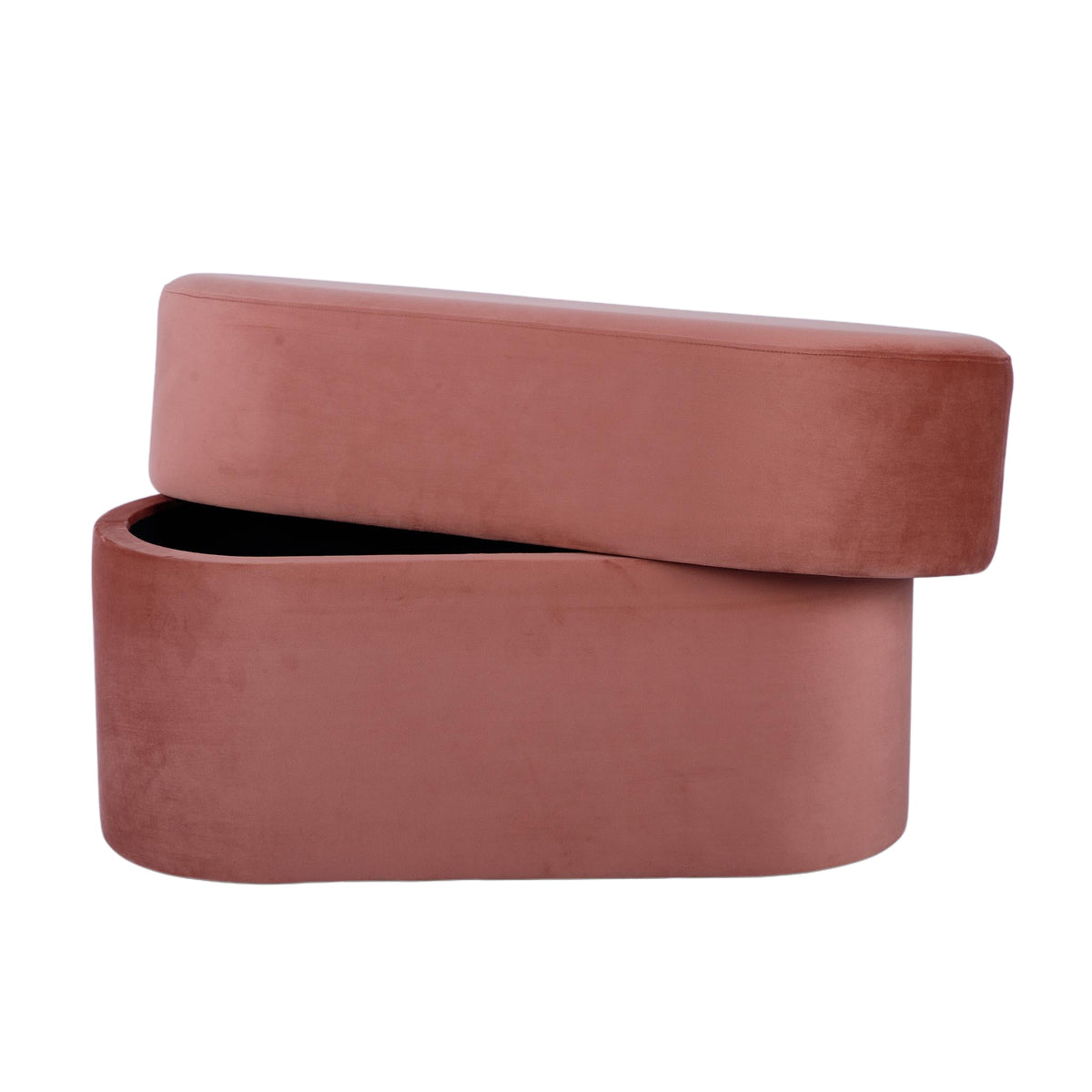 Andrea Performance Velvet Storage Bench (31"-50") by TOV Furniture at Eve Furniture