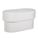 Andrea Performance Velvet Storage Bench (31"-50") by TOV Furniture at Eve Furniture