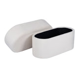 Andrea Performance Velvet Storage Bench (31"-50") by TOV Furniture at Eve Furniture