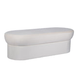 Andrea Performance Velvet Storage Bench (31"-50") by TOV Furniture at Eve Furniture