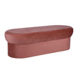 Andrea Performance Velvet Storage Bench (31"-50") by TOV Furniture at Eve Furniture