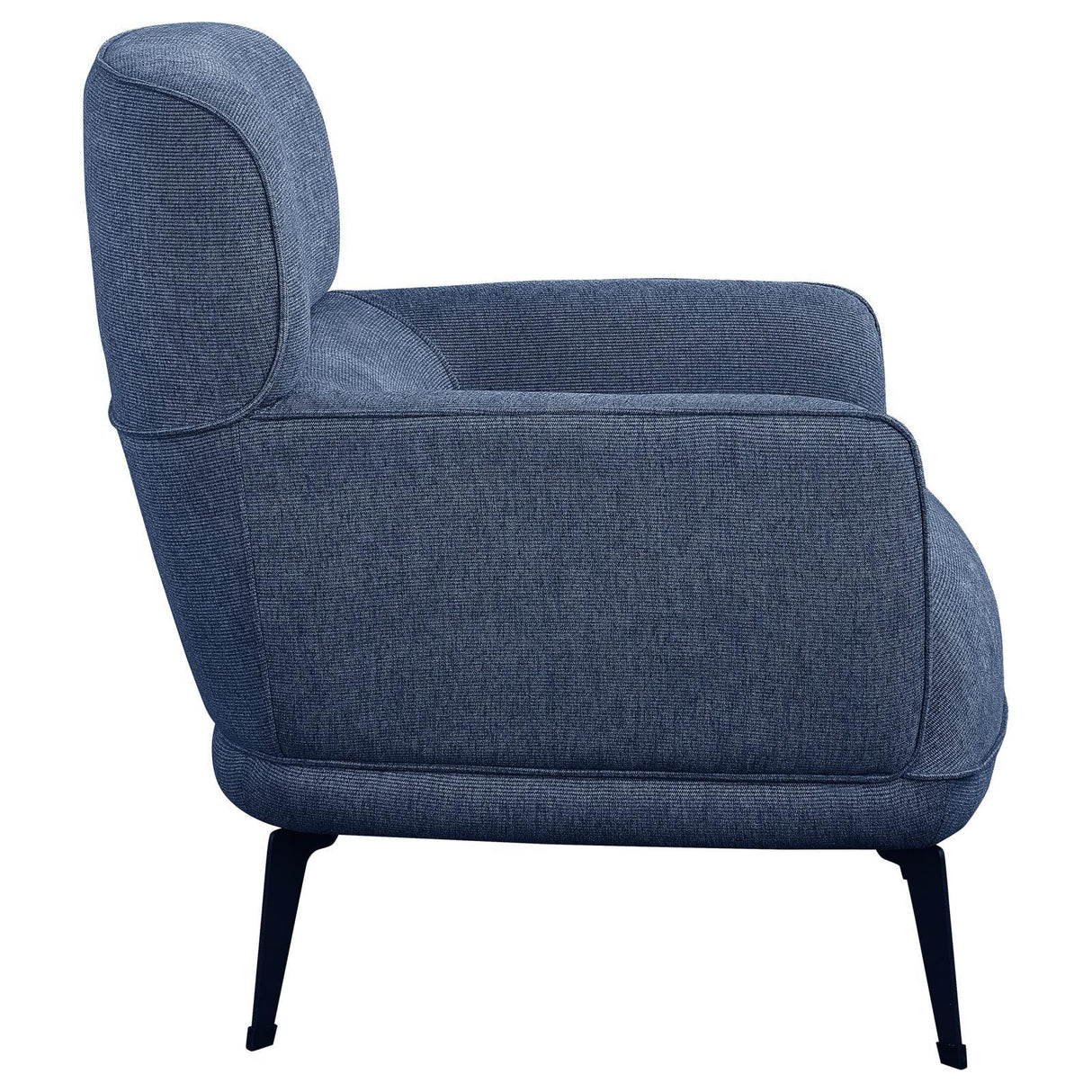 Andrea Blue Heavy Duty High Back Accent Chair by Coaster at Eve Furniture