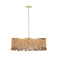 Andren Pendant Natural/Gold Pendant Lamp by Classic Home at Eve Furniture