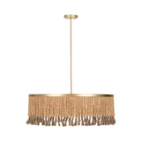 Andren Pendant Natural/Gold Pendant Lamp by Classic Home at Eve Furniture