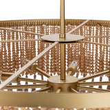 Andren Pendant Natural/Gold Pendant Lamp by Classic Home at Eve Furniture