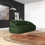 Brody Dark Green Boucle Sofa