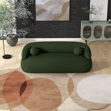 Brody Dark Green Boucle Sofa