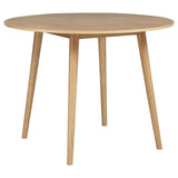 Andrews Light Ash 48-inch Round Counter Height Dining Table by Coaster at Eve Furniture