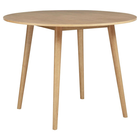 Andrews Light Ash 48-inch Round Counter Height Dining Table by Coaster at Eve Furniture