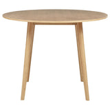 Andrews Light Ash 48-inch Round Counter Height Dining Table by Coaster at Eve Furniture