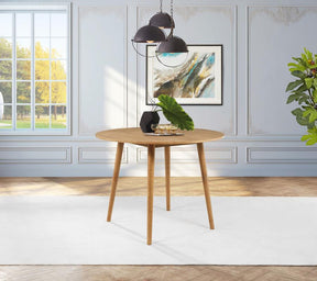 Andrews Light Ash 48-inch Round Counter Height Dining Table by Coaster at Eve Furniture