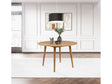 Andrews Light Ash 48-inch Round Wood Dining Room Table by Coaster at Eve Furniture