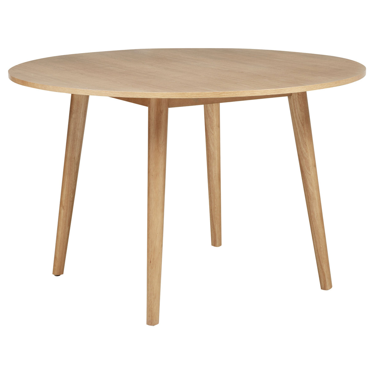 Andrews Light Ash 48-inch Round Wood Dining Room Table by Coaster at Eve Furniture