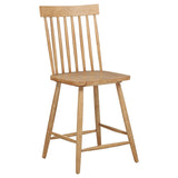 Andrews Light Ash Windsor Counter Height Dining Side Chair (Set of 2) by Coaster at Eve Furniture