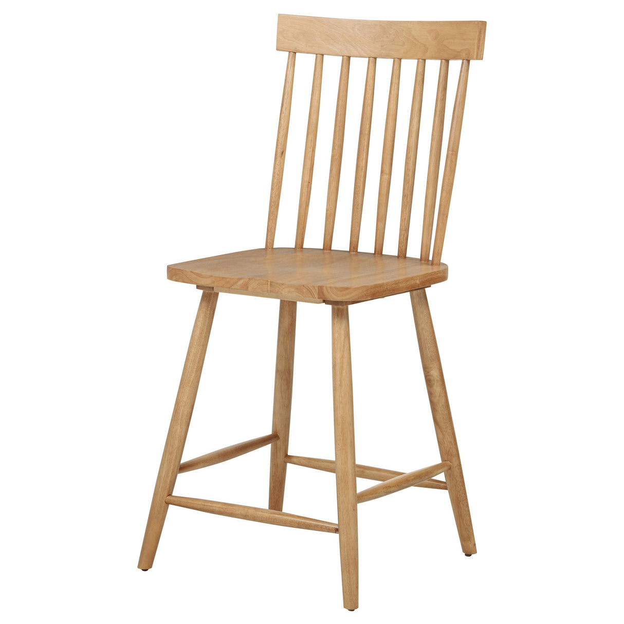 Andrews Light Ash Windsor Counter Height Dining Side Chair (Set of 2) by Coaster at Eve Furniture