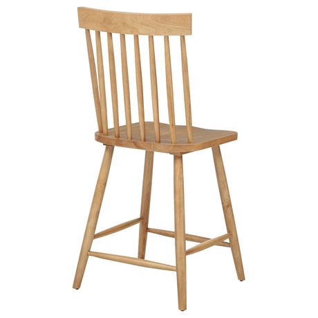 Andrews Light Ash Windsor Counter Height Dining Side Chair (Set of 2) by Coaster at Eve Furniture