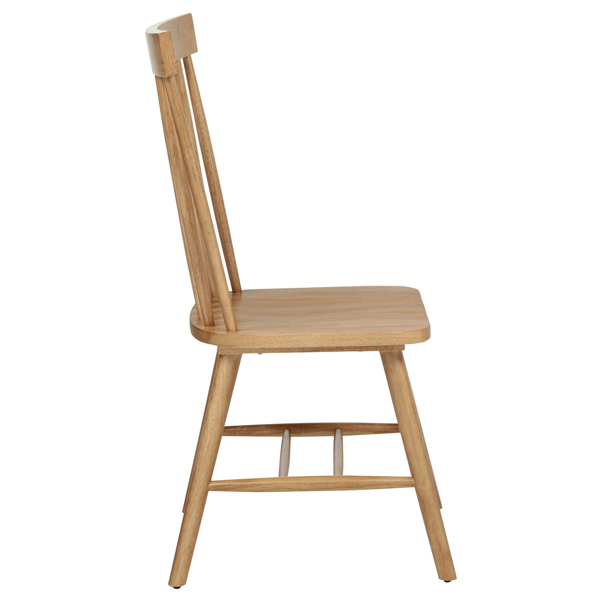 Andrews Light Ash Windsor Spindle Back Dining Side Chair (Set of 2) by Coaster at Eve Furniture