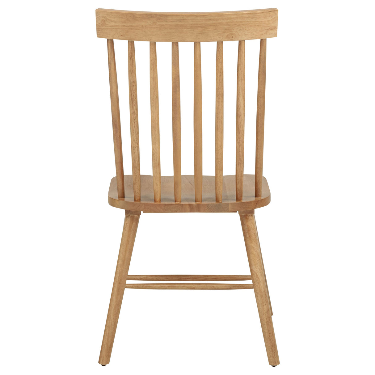 Andrews Light Ash Windsor Spindle Back Dining Side Chair (Set of 2) by Coaster at Eve Furniture