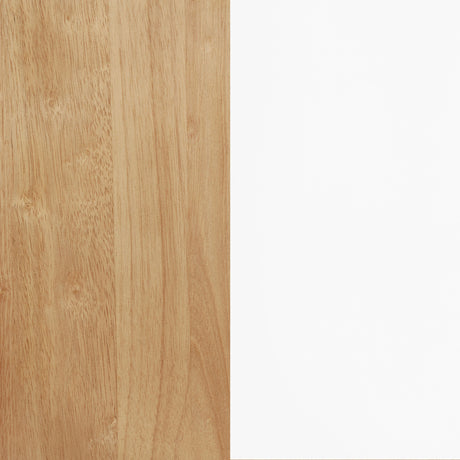 Andrews Light Ash/White 66-inch Rectangular Dining Table by Coaster at Eve Furniture