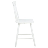 Andrews White Windsor Counter Height Dining Side Chair (Set of 2) by Coaster at Eve Furniture