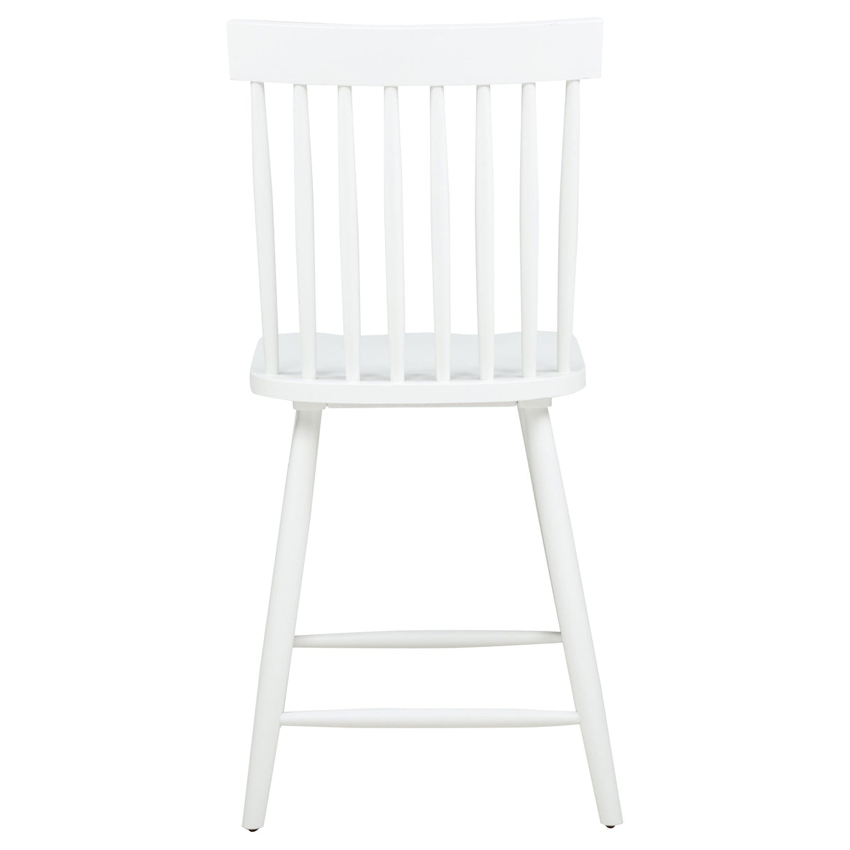 Andrews White Windsor Counter Height Dining Side Chair (Set of 2) by Coaster at Eve Furniture