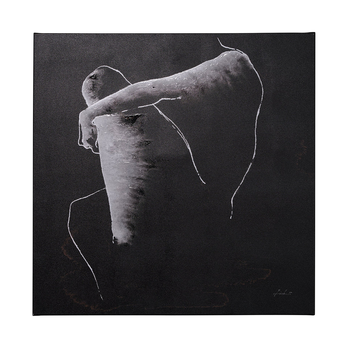 Andromedae II by Melody. D a Hand Embellished Textured Canvas by Mercana at Eve Furniture