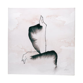 Andromedae Light I by Melody. D a Hand Embellished Textured Canvas by Mercana at Eve Furniture
