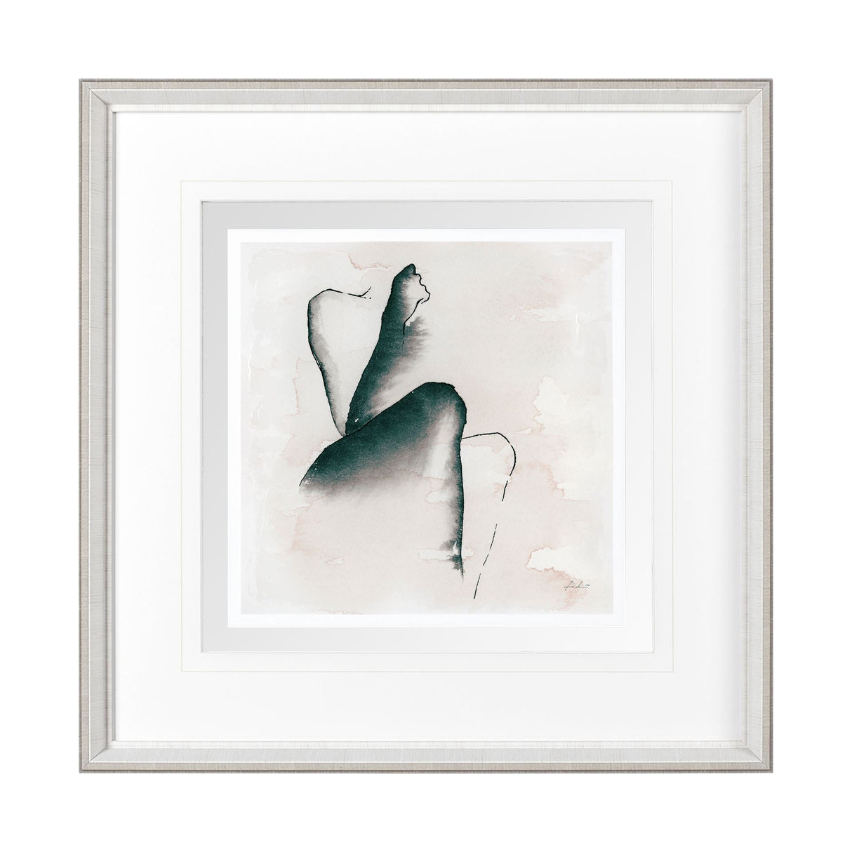 Andromedae Light IV by Melody D a Hand Embellished Textured Framed Art Print Matted under Glass by Mercana at Eve Furniture