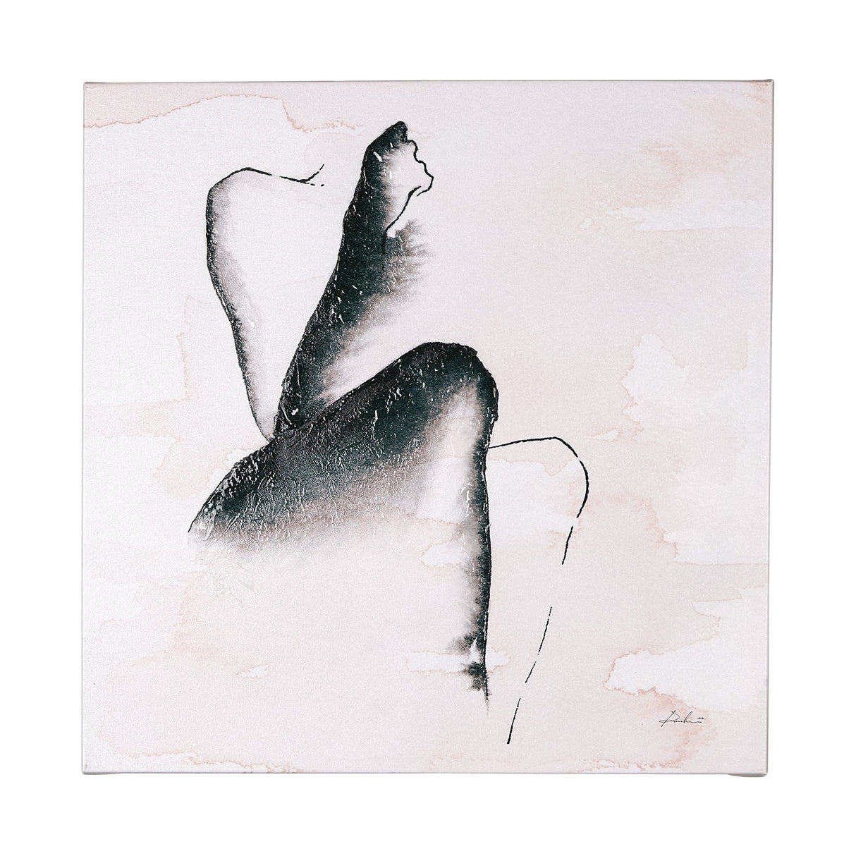 Andromedae Light IV by Melody. D a Hand Embellished Textured Canvas by Mercana at Eve Furniture