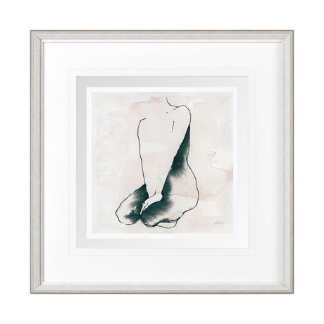 Andromedae Light VI by Melody D a Hand Embellished Textured Framed Art Print Matted under Glass by Mercana at Eve Furniture