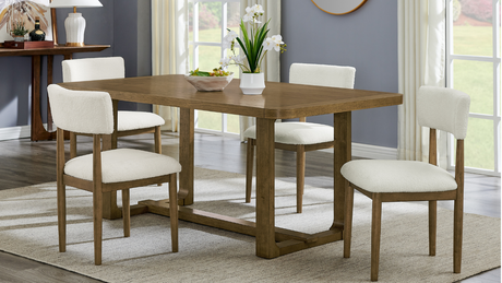 Andy Brown Dining Room Set by New Era Innovations at Eve Furniture