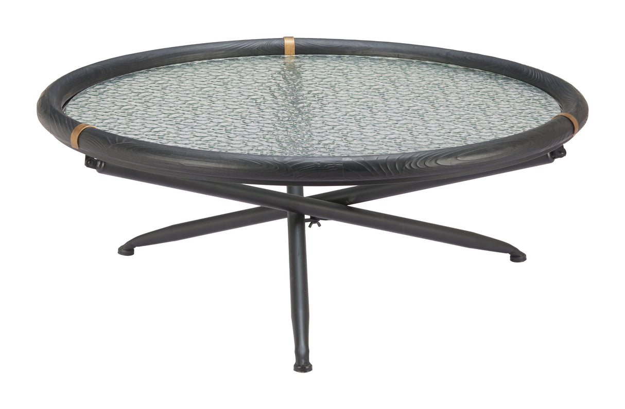 Aneis Black Coffee Table by Zuomod at Eve Furniture