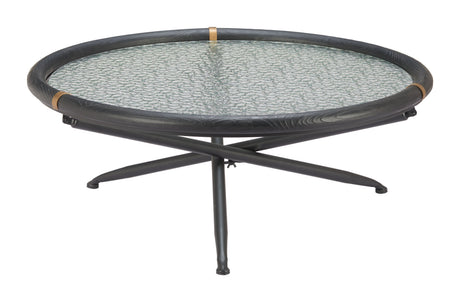 Aneis Black Coffee Table by Zuomod at Eve Furniture