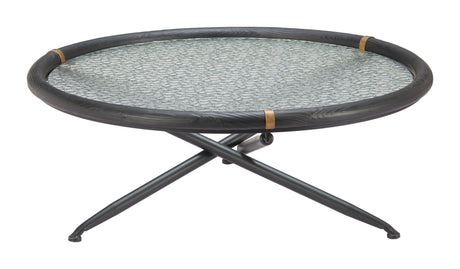 Aneis Black Coffee Table by Zuomod at Eve Furniture