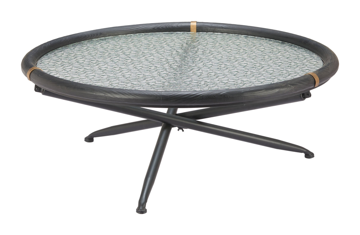 Aneis Black Coffee Table by Zuomod at Eve Furniture
