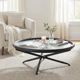 Aneis Black Coffee Table by Zuomod at Eve Furniture