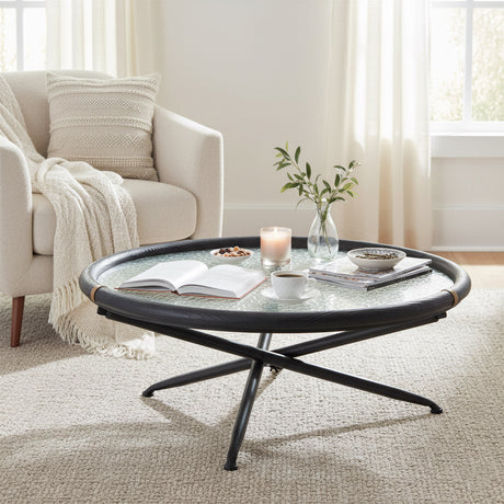 Aneis Black Coffee Table by Zuomod at Eve Furniture