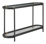 Aneis Black Console Table by Zuomod at Eve Furniture