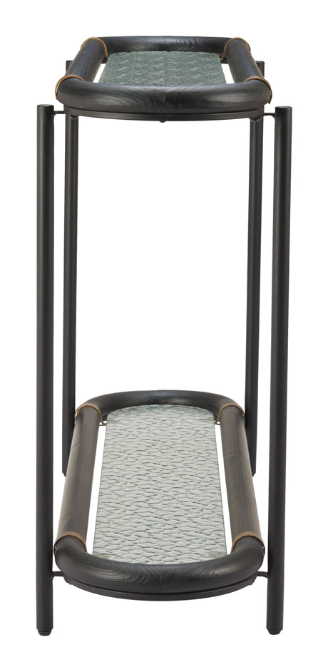 Aneis Black Console Table by Zuomod at Eve Furniture