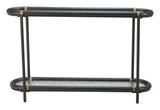 Aneis Black Console Table by Zuomod at Eve Furniture