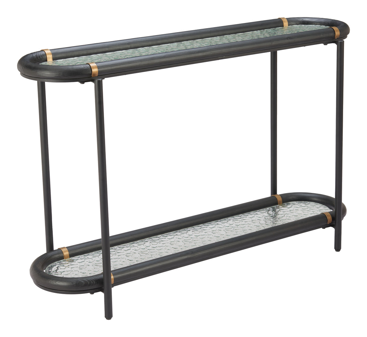 Aneis Black Console Table by Zuomod at Eve Furniture