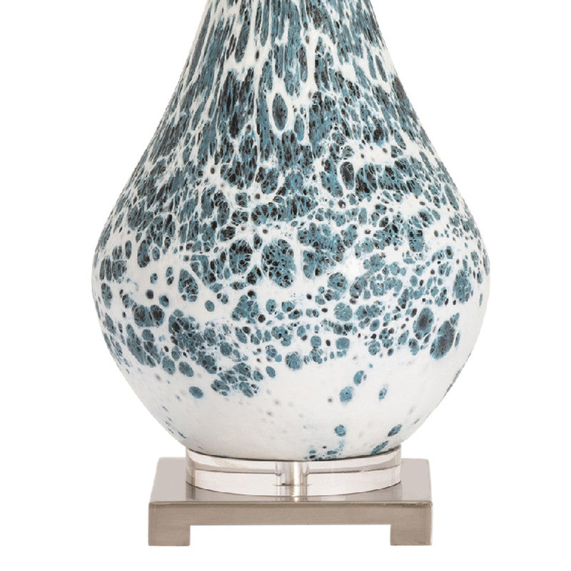 Anel Blue Table Lamp (Set of 2) by Crestview at Eve Furniture