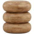 Anele Side Table, Natural by Dovetail at Eve Furniture