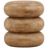 Anele Side Table, Natural by Dovetail at Eve Furniture