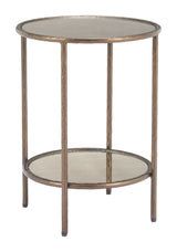 Anelli Bronze Side Table by Zuomod at Eve Furniture